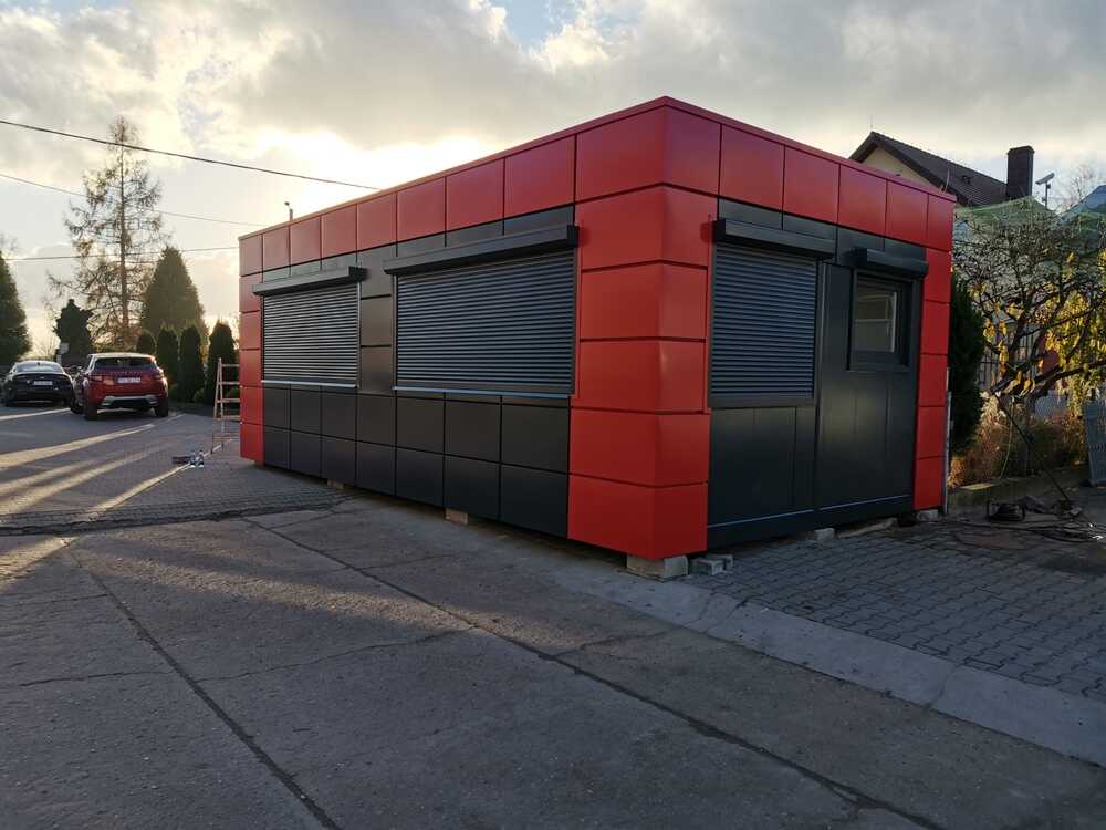 Ile waży kontener biurowy?